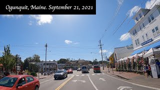 Ogunquit Maine Sept 2021 [upl. by Attiuqahs]