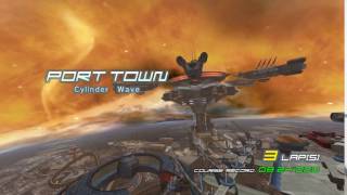 FZero GX  1st Unused Course Preview of Port Town  Cylinder Wave [upl. by Vivien]