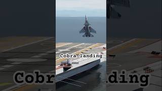 SU 33 doing cobra landing on carrier in DCS dcs shorts [upl. by Aihpos]