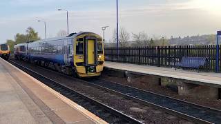 Northern Rail X ScotRail 158867 At Swinton STY From Sheffield To Bridlington [upl. by Macdermot]