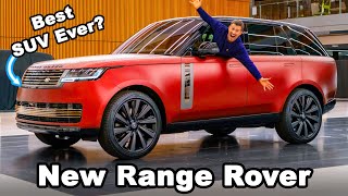 New Range Rover 2022 EXCLUSIVE indepth review [upl. by Nolram]