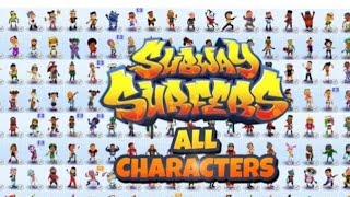 Subway surfers all character unlock 😱 wait for end character is very dangerous 😉🔥✨viral [upl. by Almeria]