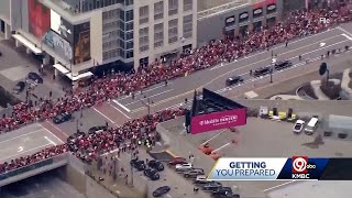 Parking map and info for the Kansas City Chiefs 2024 Super Bowl Victory Parade [upl. by Amyaj]