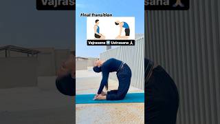 Vajrasana to Ushtrasana song wedding bollywood fashion yogalove [upl. by Nidak612]