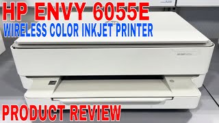 ✅ HP ENVY 6055e Wireless Color Inkjet Printer 🔴 [upl. by Notfa856]