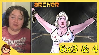 Archer  6x3 amp 4  The Archer Sanction and Edies Wedding  Reaction [upl. by Wilma803]