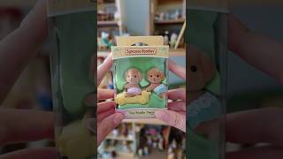 Sylvanian Families toy poodle twins unboxing トイプードルのふたごちゃん shorts [upl. by Nahtaj927]