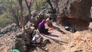 Nomads living in a cave and preparing delicious traditional food with Youssef and Parvane [upl. by Kirsten181]