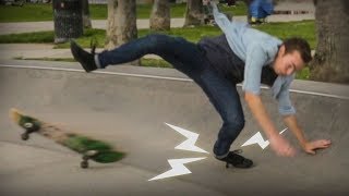 Parker Tries Skateboarding [upl. by Mingche714]