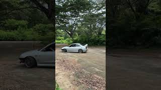 Lancer GSR AWD Autocross Practice [upl. by Zebaj]