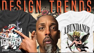 Tshirt Design Trends 2024 And How To Make Them [upl. by Nylak]