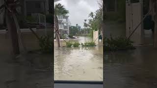 Sanibel Island Tide Rising 9262024 hurricanehelene sanibelisland stormsurge [upl. by Rainger223]