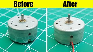 How To Repair Small DC Motor [upl. by Avrom344]