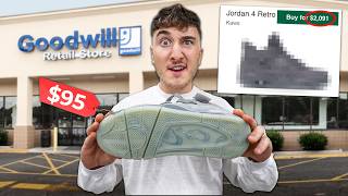 I Bought The 5 Most Expensive Sneakers At The Thrift Store [upl. by Vanda606]