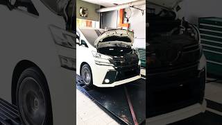 🇯🇵2018 Toyota Vellfire 25 GGH30 Stage 1 Remap Dyno WHP 145HP 206TQ More info at wwwemptunecom [upl. by Eseela558]