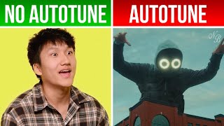 BoyWithUke Migraine  AUTOTUNE VS NO AUTOTUNE Genius [upl. by Bodwell]