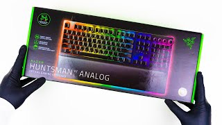 Razer Huntsman V2 Analog Gaming Keyboard Unboxing  Gameplay  ASMR [upl. by Sander]