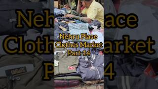 Explore DELHIs Favourite Clothes Market at Nehru Place [upl. by Itsym]