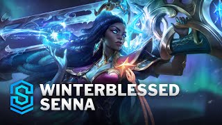 Winterblessed Senna Skin Spotlight  League of Legends [upl. by Benedikt]