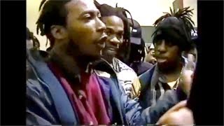 ODB vs Busta Rhymes quotFreestyle Battlequot Rare Classic Footage [upl. by Eiveneg]