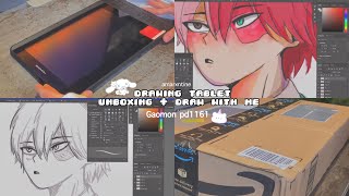 drawing tablet unboxing  review 🦋✨Gaomon PD1161 [upl. by Acsehcnarf]