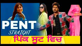 Pink Suit Vich Jama Lagdi Hai Rose Ni Punjabi Top Song  Pink Suit Song Gurnaam bhullar [upl. by Furr]