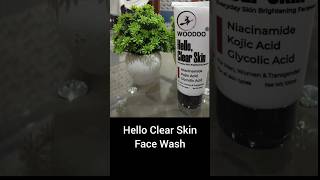 Hello Clear Skin Face Wash NiacinamideGlycolic Acidshorts facewash niacinamide skincare yt [upl. by Kancler272]