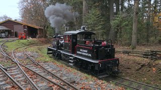 Hillcrest 1 Shay Shop Track Switchback and Flues Sanding [upl. by Yahsel940]