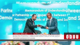 Waliigalteen Itiyoophiyaa fi Somaaliilaandi Gaaffii fi Injifannoo Dargaggootaati [upl. by Tesil576]