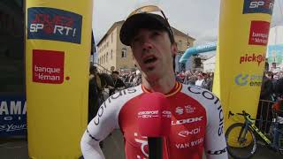 Ion Izagirre  Interview at the start  Stage 2  Tour de Romandie 2023 [upl. by Sallyanne]