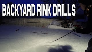 Backyard Rink Drills [upl. by Halilahk]