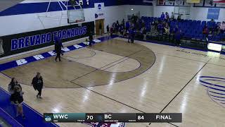 Mens Basketball Brevard vs Warren Wilson  1121  7 PM [upl. by Hanoj]