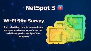 WiFi Site Survey with NetSpot [upl. by Orgalim759]