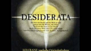 Desiderata  Fr Schütterwmv [upl. by Airamas]