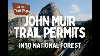 John Muir Trail Permits 2023 StepbyStep guide  Inyo National Forest [upl. by Bigod]