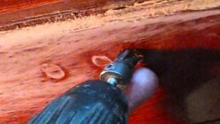 How to Varnish a Wooden Boat Excerpt Installing Bung CLICK LINK BELOW TO STREAM FULL VIDEO [upl. by Eciram]