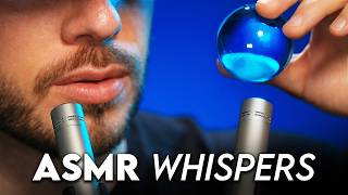 ASMR UPCLOSE WHISPERS  Quietly Talking You to Sleep 💤 Plus Soothing Triggers from Ear to Ear [upl. by Navek]