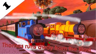 Sodor Fallout Episode 1 Thomas runs away from Blast [upl. by Eudo]