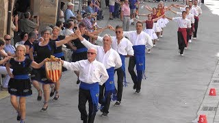 Concurs de Sardanes a Les Borges Blanques Colla Flor del Segrià dAlguaire2018 Galop [upl. by Jolie]