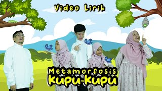 Metamorfosis Kupu Kupu Lyrics Music Video  Arinaga Family [upl. by Ueih]