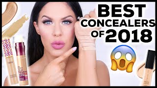 THE BEST CONCEALERS OF 2018 YEARLY BEAUTY FAVORITES [upl. by Love339]