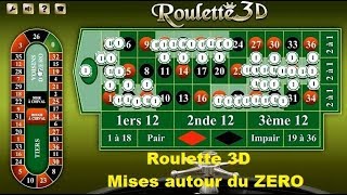 ROULETTE 3D  Gagner à la roulette en misant autour du numéro Zéro [upl. by Porche]