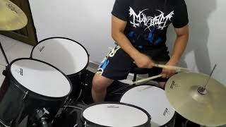 Therion  summer night city  Drum cover by Demon [upl. by Anelehs92]