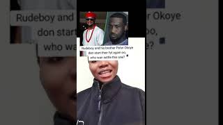 Rudeboy and his twin againrudeboy psquare peterokoye music breakingnews trendingvideo [upl. by Julide]