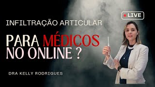 Infiltração Articular pelo método IAP6  Aprendizado Online para médicos as [upl. by Calder]