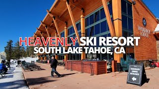 Exploring Heavenly Ski Resort in South Lake Tahoe California USA Walking Tour heavenly laketahoe [upl. by Oinotnaesoj]