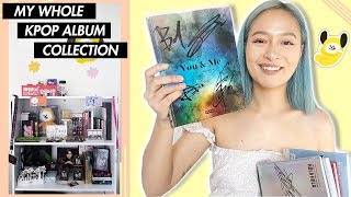 MY WHOLE KPOP ALBUM COLLECTION 100 ALBUMS [upl. by Kingston]