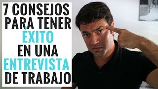 Cómo Tener Éxito en una Entrevista de Trabajo [upl. by Annairba24]