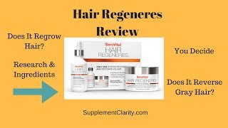 SeroVital Hair Regeneres Review Does It Regrow Hair and Reverse Gray Hair [upl. by Akenet]