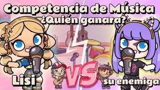 COMPETENCIA EN LA ESCUELA DE BANDAS MUSICALES🎸 ENTRE LA HIJA DE BARBIE Y SU PEOR ENEMIGA😳 [upl. by Zedecrem]